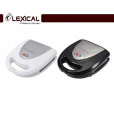 Электрическая сендвичница LEXICAL LSM-2503 / 800Вт / Бутербродница ( Белый, Черный)