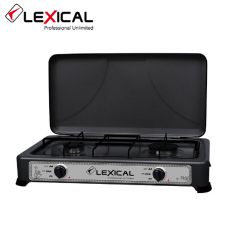 Газовая плита LEXICAL LGS-2812-2 настольная на 2 конфорки
