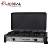 Газовая плита LEXICAL LGS-2812-2 настольная на 2 конфорки