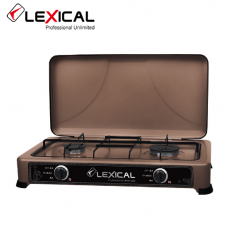Газовая плита  LEXICAL LGS-2812-5 настольная на 2 конфорки