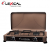 Газовая плита  LEXICAL LGS-2812-5 настольная на 2 конфорки