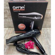 Фен профессиональный для сушки волос Gemei GM-1776 1800W