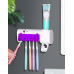 Диспенсер для зубной пасты ультрафиолетовый стерилизатор для щеток Toothbrush sterilizer JX008 W79