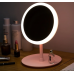 Настольное зеркало c LED подсветкой для макияжа круглое  (W8)