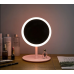 Настольное зеркало c LED подсветкой для макияжа круглое  (W8)