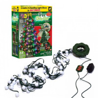 Гирлянда конусная на елку 48 led Christmas lights