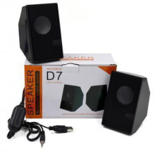 Колонки компьютерные D7  usb 2.0 / Колонки для ноутбука