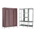Тканевый складной шкаф для одежды и обуви 175х130х45 см Storage Wardrobe 88130 Тканевый складной шкаф для одежды и обуви 175х130х45 см Storage Wardrobe 88130