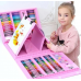 Детский набор для творчества и рисования 208 предметов (pink)