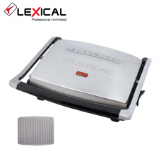 Гриль-пресс электрический LEXICAL LSM-2506  с гранитным покрытием 2000W