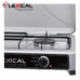 Газовая плита LEXICAL LGS-2812-8 на 2 конфорки Silver 3.7KW