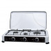 Газовая  плита LEXICAL LGS-2813-1  на 3 конфорки, White 4.7KW