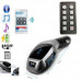Трансмиттер FM модулятор H20BT для автомобиля с Bluetooth, mp3