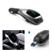 Автомобильный  bluetooth  fm модулятор X5 ВТ  для автомагнитолы, mp3 / фм трансмиттер