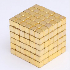 Неокуб Neocube в боксе квадратики золото (Тетракуб)