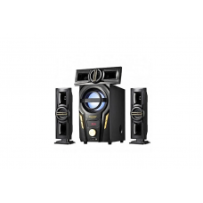 Акустическая система комплект 3.1 DJACK E-703A (USB/FM-радио/Bluetooth) 60 Вт