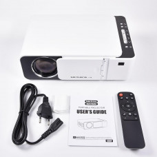 Проектор Everycom LED T5 WiFi 2600 люмен, домашний WiFi видеопроектор