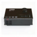 Мультимедийный Wi-Fi  проектор UNIC UC68 BK, домашний кинотеатр 1800 люмен,светодиодный проектор с HD 1080p