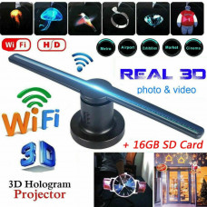 Голографический 3D проектор вентилятор Holographic FAN / Голографический 3d проектор вентилятор