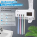 Диспенсер для зубной пасты и щеток автоматический Toothbrush sterilizer (W-020) , УФ-стерилизатор