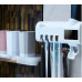 Диспенсер для зубной пасты и щеток автоматический Toothbrush sterilizer (W-020) , УФ-стерилизатор