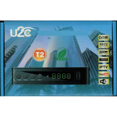 Цифровой эфирный DVB-Т2 ресивер U2C тюнер для теле-программ в FullHD качестве Youtube,Wi-Fi