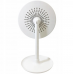 Настольное косметическое зеркало NuBrilliance Beauty Breeze Mirror с подсветкой и вентилятором
