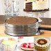 Кондитерское кольцо для ровной нарезки коржей торта Cake Slicing Ring