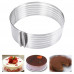 Кондитерское кольцо для ровной нарезки коржей торта Cake Slicing Ring
