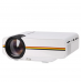 Портативный проектор Projector LED YG400 (BK 30+WT 70PCS)  с динамиком / мультимедийный проектор