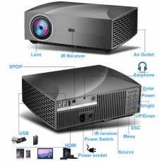 Проектор VIVIBRIGHT F30 mini LCD 4200 люмен, 3D домашний кинотеатр