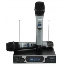 Радиосистема Shure SH-999R, база, 2 микрофона + Кейс