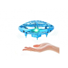 Квадрокоптер 'Летающая тарелка' ручной дрон UFO Y1102  с Led подсветкой