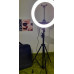 Кольцевая светодиодная лампа RING LIGHT ZB-R14 + сумка,с держателем телефона диаметром 35 см без штатива