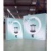 Профессиональная кольцевая LED лампа SLP-G500 с 3 держателями+пультом+чехол, диаметр 45 см 220V без штатива
