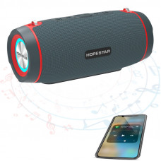 Портативная  Bluetooth колонка HOPESTAR H45 Party с динамичной подсветкой, Водонепроницаемая