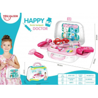 Детский чемоданчик "HAPPY DOCTOR" 13 деталей / набор доктора
