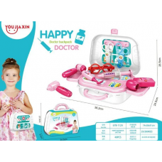 Детский чемоданчик "HAPPY DOCTOR" 13 деталей / набор доктора