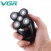Аккумуляторная машинка для бритья и стрижки 4 в 1 VGR 302