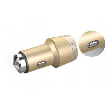 Автомобильное зарядное устройство в прикуриватель 2 USB JC0091