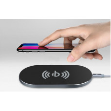 Беспроводное зарядное устройство AWEI W2+ WIRELESS CHARGE, Супер тонкое портативное зарядное устройство