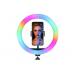 Кольцевая LED лампа RGB-260 диаметр 26см (381-410) / Разноцветная кольцевая лампа