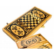 Игровой набор B5025-C 3 в 1 Шахматы,Шашки,Нарды (48.5х48.5 см)