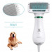 Щётка фен для шерсти собак и кошек 2в1 PET Grooming Dryer WN-10 массажёр расчёска для груминга животных