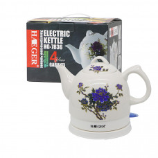 Чайник электрический HAEGER HG-7836 керамический 1,2л