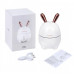 Увлажнитель воздуха детский Humidifier Rabbit LED 2в1 и ароматизатор c подсветкой аромадиффузор Зайчик