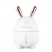 Увлажнитель воздуха детский Humidifier Rabbit LED 2в1 и ароматизатор c подсветкой аромадиффузор Зайчик