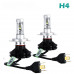 Светодиодные LED лампы для фар автомобиля X3-H4