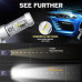 Светодиодные LED лампы для фар автомобиля X3-H4