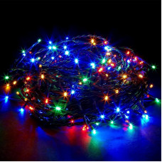 Уличная новогодняя светодиодная гирлянда 2.5Line 100M-U мульти 100Led 10 м